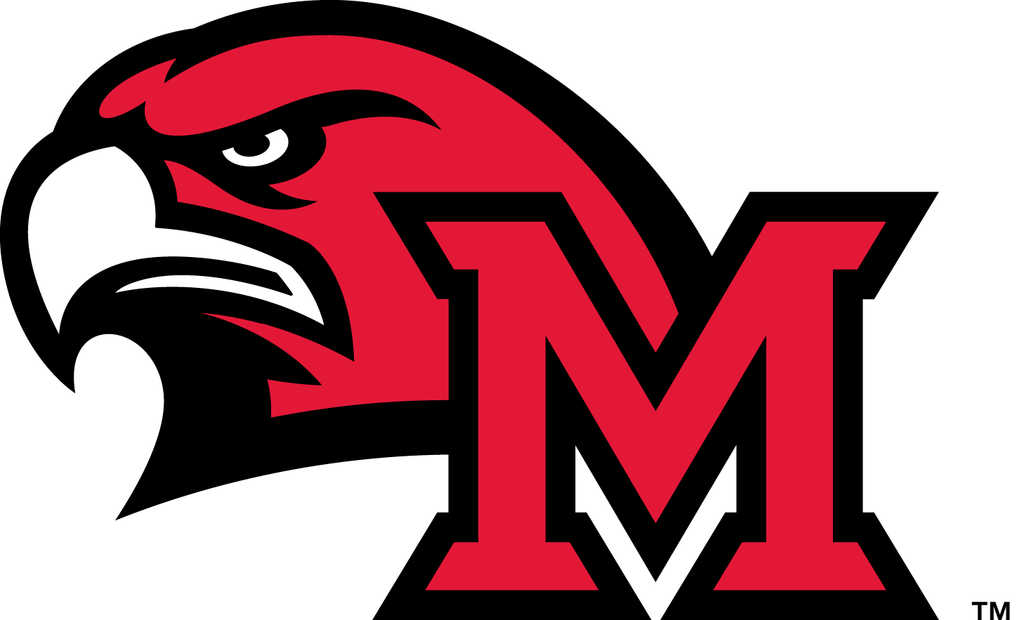 Miami (Ohio) Redhawks 2014-Pres Secondary Logo v2 iron on transfers for T-shirts